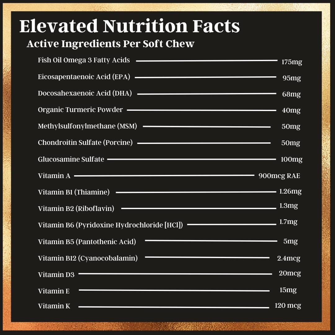 Hip & Joint Bites with Fish Oil